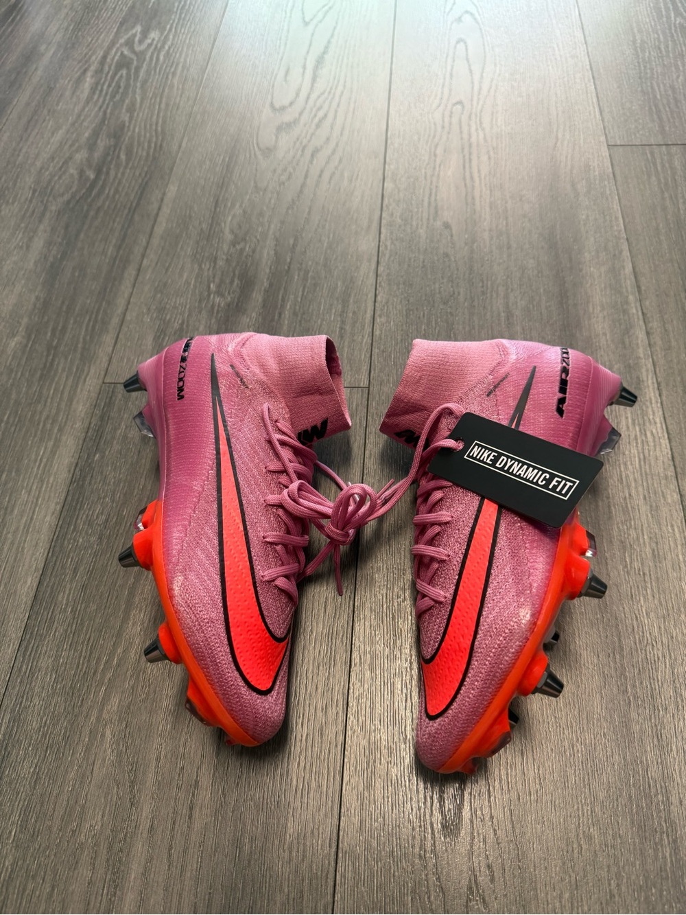 Nike Zoom Mercurial Superfly 10 Elite SG Scary Flamingo Mens Size 6 FQ8342-600